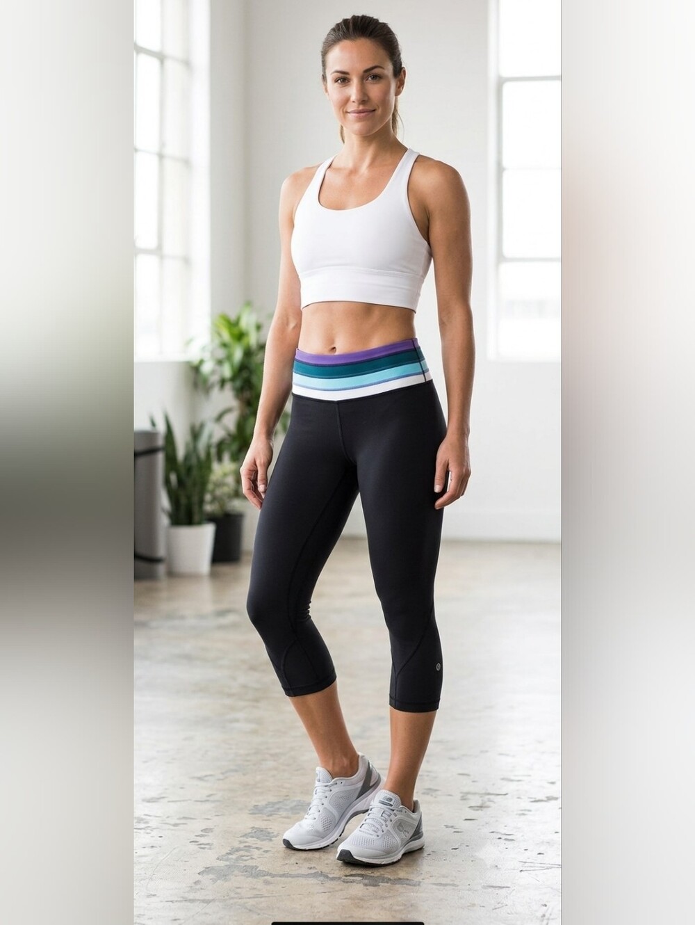 Lululemon Run Inspire Crop Speed Pace Wunder Pants Yoga Size 4